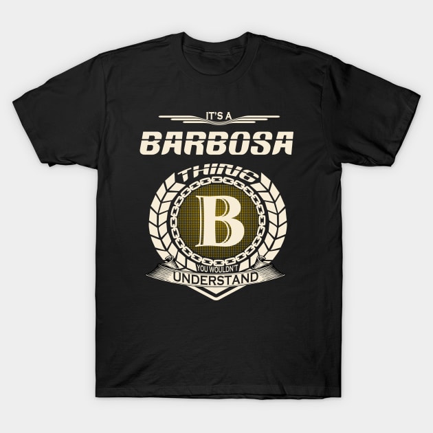Barbosa T-Shirt by Ban Guns Not Books- Typography fullcolor